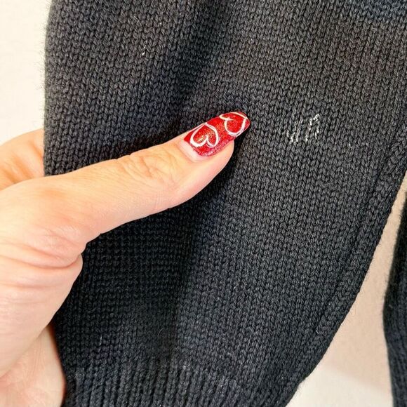 Eileen Fisher Shawl Collar 100% Merino Wool Zip Up Cardigan Sweater Petite Large - Picture 5 of 11